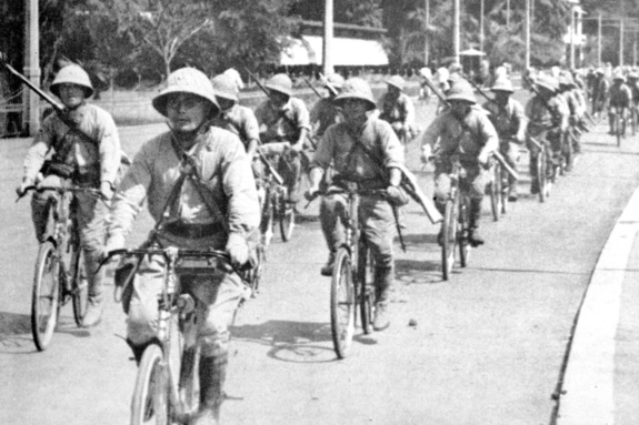 日本軍進駐時の写真